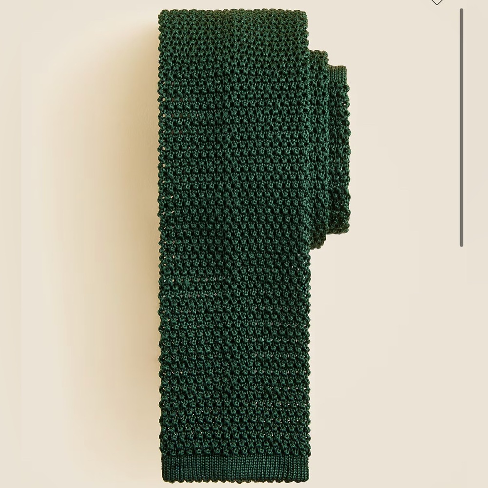 NWT J. Crew Italian Silk Knit Tie